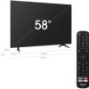 Hisense 58AE7000F - Smart TV Resolución 4K, UHD TV 2020, con Alexa integrada - Imagen 4