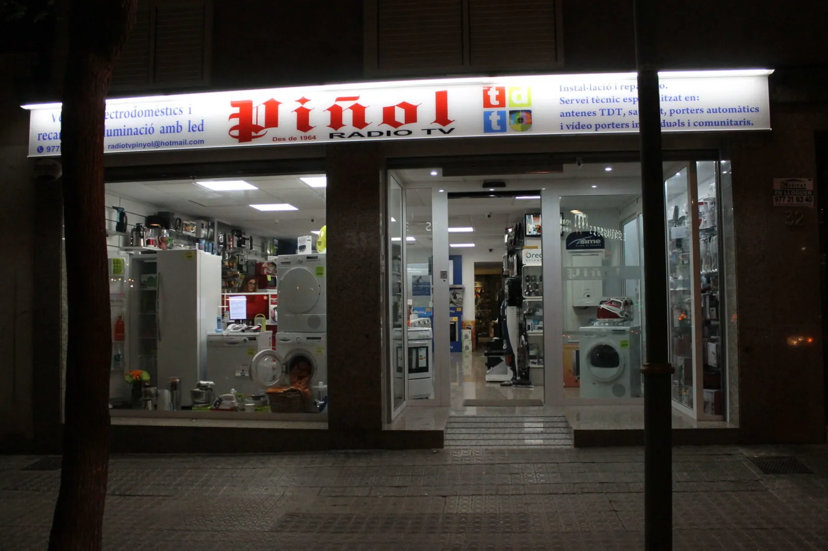 tienda de elecctrodomésticos en Tarragona Radio TV Piñol